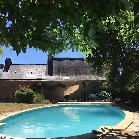 Spacious Longere,heated Swimming Pool, Idyllic Setting, Southern Brittany, Fr Vakantiehuis Pluherlin